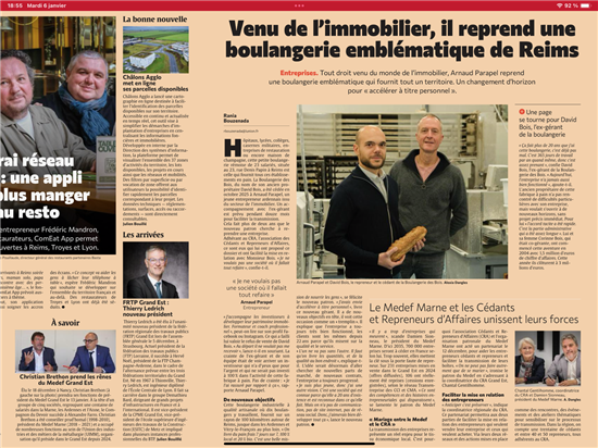 Article de blog papier L'Union