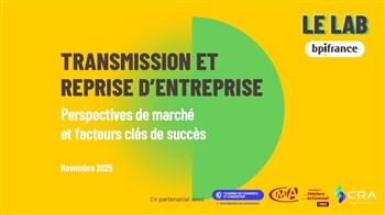 Étude Bpifrance Le Lab - transmission et reprise d’entreprise